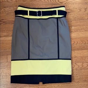 Karen Millen colorblock skirt